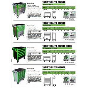 TEKIRO TROLI 3 LACI ISI, 5 LACI, 5 LACI HITAM, 7 LACI